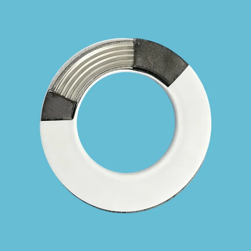 PTFE kuvertpakning til glasforet flange